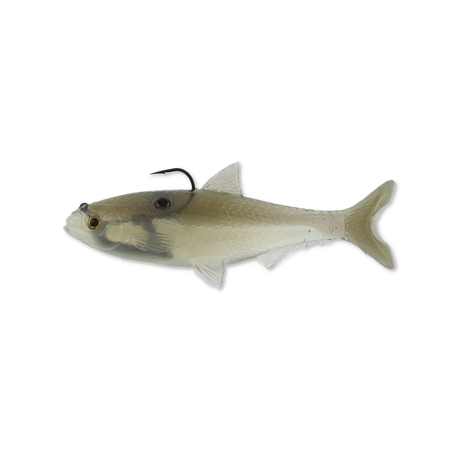 Rago Alpha Shad Top Hook - Clear Lake Shad